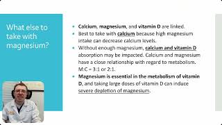 Which magnesium is best for me Dr Groysman [upl. by Anahgem464]