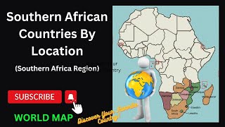 What Countries in Southern Africa Region  Map of South Africa Quiz  South Africa Highlights [upl. by Belier]