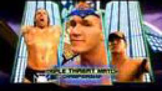 Wrestlemania triple threat John Cena vs HHH vs Randy promo [upl. by Adeuga]