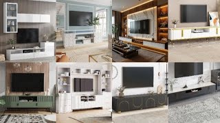 TV Cabinet Design Modern 2024  Simple TV stand  TV Wall  LEd Cabinet Design [upl. by Photima]