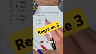 Regra de 3 na prática matemática educação [upl. by Simara]