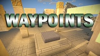 WayPoints MOD Minecraft Pe 0104010X [upl. by Tuhn]