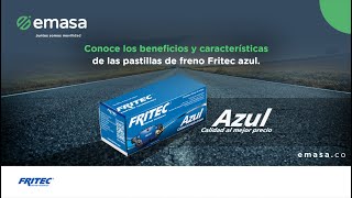 Conoce los beneficios y características de las pastillas de freno Fritec [upl. by Paley]