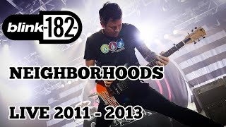 blink182  Neighborhoods Live [upl. by Luella]