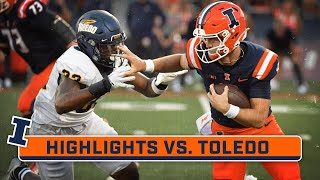 Toledo at Illinois  Highlights  Big Ten Football  Sep 2 2023 [upl. by Agata]