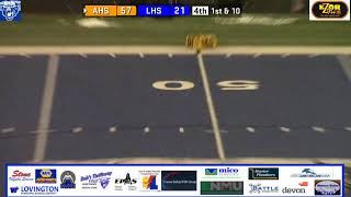 Lovington Football vs Artesia [upl. by Haliak]