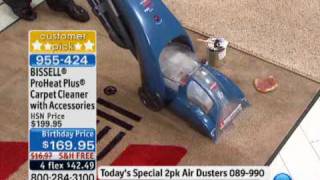 BISSELL ProHeat Plus Carpet Cleaner with Accessories [upl. by Ailiec170]