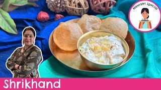 Shrikhand Recipe  Delicious Creamy amp Easy to Make at Home  Chef Smita Deo  Navratri Recipes [upl. by Ynney]