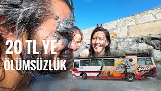 KARAVAN KAMPINDA 20 TL YE ÖLÜMSÜZLÜK  SULTANİYE KAPLICALARI [upl. by Nnayrrehs]