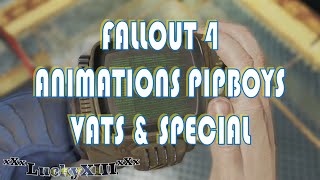 Fallout 4 New Animations Vats Pip Boy Special [upl. by Rory477]