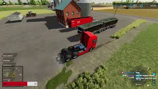 Skördar Sojabönor mm  FS 22  swe [upl. by Ecarret]