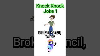 Best Knock Knock Joke on Pencil 😂  AI Jokes [upl. by Imoyaba]