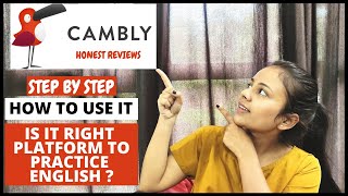 How to use Cambly app to practice English  Is cambly right platform to practice   Honest Reviews [upl. by Lasky]