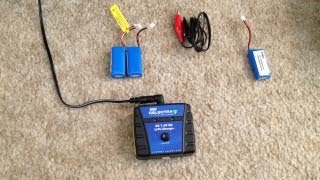 EFlite Celectra 2S 74V DC LiPo Charger Review [upl. by Ezra]