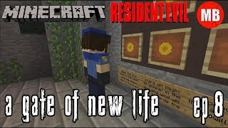 Minecraft Resident Evil Movie  A Gate of New Life  Ep 8 [upl. by Dibb312]