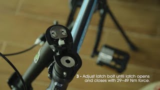 How to Adjust Your DAHON Radius Folding Bicycle Handlepost [upl. by Ronile]