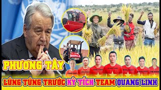 Phương Tây lúng túng trước Team Quang Linh Vlog  Câu chuyện những cánh đồng vàng trên đất Châu Phi [upl. by Llerut]