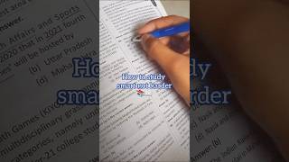 Study smart shorts study studysmart studyhacks studytips students exam motivation [upl. by Adnarram]