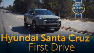 2022 Hyundai Santa Cruz  First Drive [upl. by Nobe]