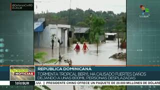 Inondations en République Dominicaine [upl. by Flip]