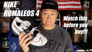 Nike ROMALEOS 4 First Impressions [upl. by Boswall622]