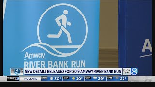 New details released for 2019 Amway River Bank Run [upl. by Nylhtiak]