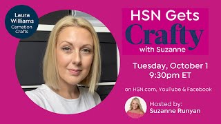 HSN Gets Crafty with Suzanne [upl. by Ecirtemed]