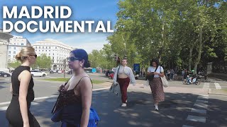 MADRID España 4K  Recorrido a Pie con HISTORIA  Documental Completo [upl. by Young]