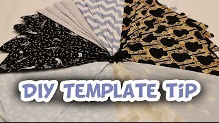 Tips for Creating a Reusable Sewing Template  Whitney Sews [upl. by Jamima]