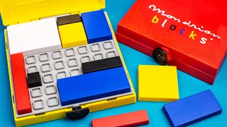 Mondrian Blocks  88 challenges in 1 puzzle [upl. by Ynar]