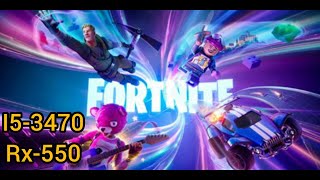 Fortnite CreativoPvP I53470  16gb ram  Rx 550 4gb [upl. by Robyn]