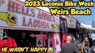 2023 Laconia Bike Week HELLS ANGELS VENDOR TENTS TOUR hellsangels laconia bikelife bikeweek [upl. by Amalee]