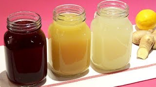 Jus Detox pour maigrir et renforcer votre métabolisme  3 SAVEURS [upl. by Andrey]