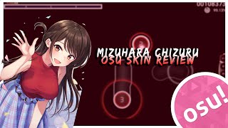 Mizuhara Chizuru水 osu Skin By BekkusuampFirestriker123 Review [upl. by Fidellas]