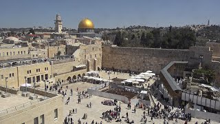 EarthCam Live  Western Wall Jerusalem Israel [upl. by Airotnes]