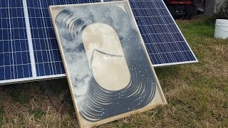 Off Grid Solar Power  DIY Solar Hot Water [upl. by Conger]