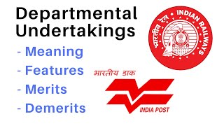 Departmental Undertakings  Meaning Features Merits amp Demerits Business Studies Class 11th CBSE [upl. by Atiuqrahc]