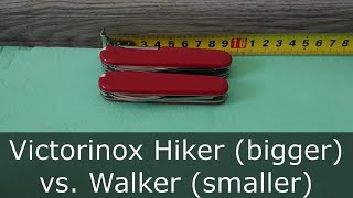 Victorinox Hiker vs Walker [upl. by Darryn]