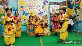 Basant Panchami celebration SJS KIDS ZONE BAREILLY [upl. by Lrad471]