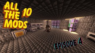 Minecraft ATM10  ALL THE MODS 10  EP 4 Applied Energistics 2 StorageAutocrafting [upl. by Krishnah226]