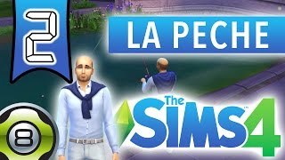 Les Sims 4 FR  Ep 2  La pêche cest magique [upl. by Alcot]