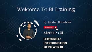 lecture 4 Flow of Power BI  Important of Power BI Vs Tableau Vs Qlik  Parts of Power BI [upl. by Joost612]