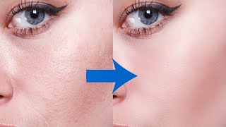 Skin correction with highpass filter Photoshop [upl. by Bilak]