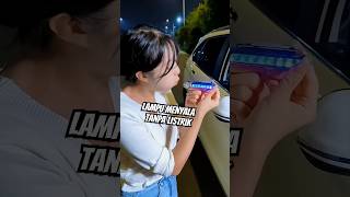 Lampu menyala tanpa listrik shortsvideo [upl. by Acinomed]