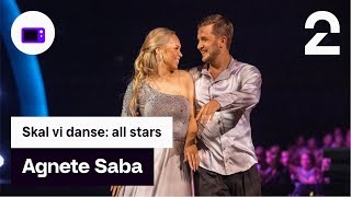 Agnete Saba  Skal vi danse all stars  TV 2 [upl. by Peadar603]