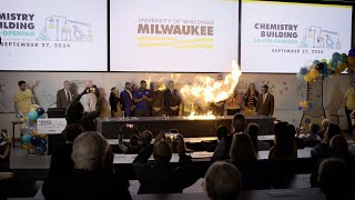 UWM Celebrates Grand Opening of New Chemistry Building [upl. by Jennilee]