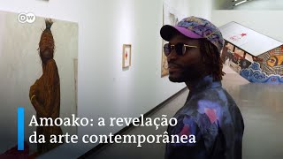 Camarote21 Conheça Amoako Boafo a revelação da arte contemporânea internacional [upl. by Alitha574]