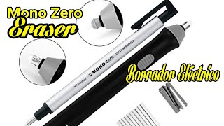 Umboxing Borrador Mono Zero Eraser y borrador eléctrico con repuestos DIBUJANTES [upl. by Wendelin]