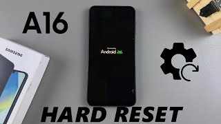 How To Hard Reset Samsung Galaxy A16 [upl. by Ecydnak]