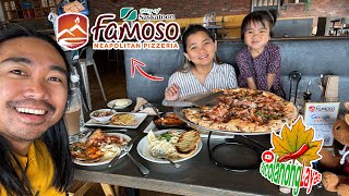 FAMOSO RESTAURANT 🍕  SASKATOON CITY 🇨🇦  BUHAY CANADA VLOG 🇵🇭🇨🇦 [upl. by Oxford]